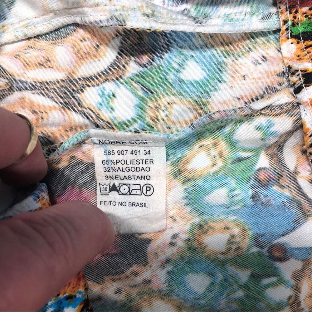 Nobre RARE psychedelic shorts medium - Picture 7 of 9